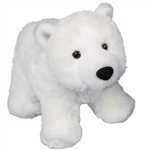 Whitey the Little Plush Polar Bear by Douglas