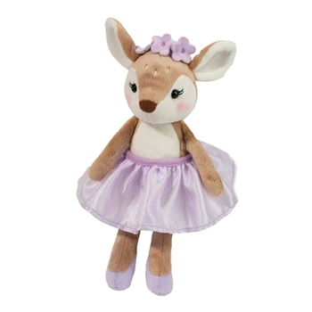 Amalia the Plush Ballerina Deer Fawn by Douglas