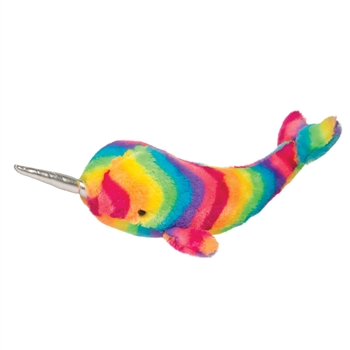 Tooth the Rainbow Narwhal Stuffed Animal by Douglas