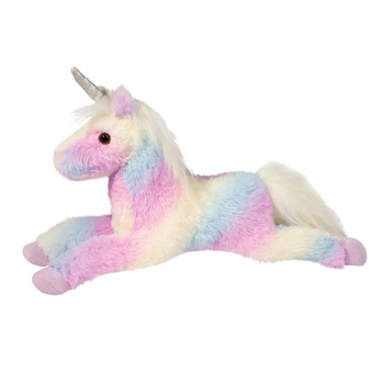 Anita the 20 Inch Plush Rainbow Unicorn by Douglas