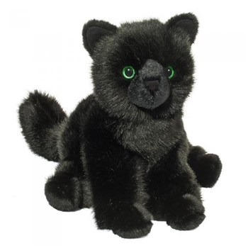 Salem the 12 Inch Stuffed Floppy Black Cat by Douglas