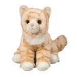 Adele the 12 Inch Floppy Plush Orange Striped Cat by Douglas