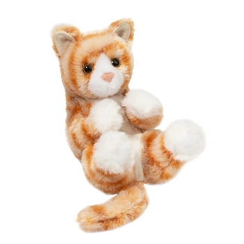 Stuffed Orange Striped Kitten Lil Baby by Douglas