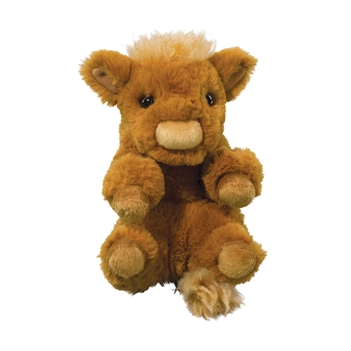 Stuffed Highland Cow Lil Baby by Douglas