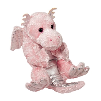 Stuffed Pink Dragon Lil Baby by Douglas
