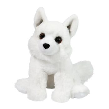 Mini Soft Mistie the 6 Inch Plush Arctic Fox by Douglas