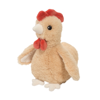 Mini Soft Rickie the Plush Gold Chicken by Douglas