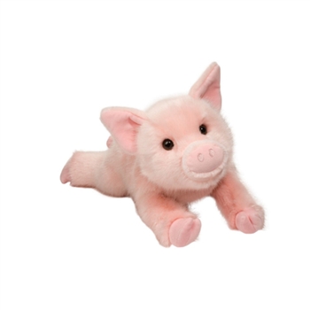 Charlize the Lying Plush Pig by Douglas