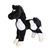 Runner the Stuffed Black and White Horse Foal by Douglas