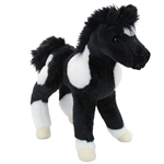 Runner the Stuffed Black and White Horse Foal by Douglas