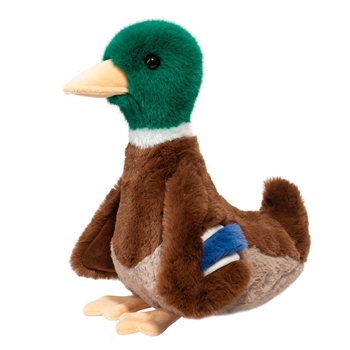 Soft Desie the 10 Inch Plush Mallard Duck by Douglas