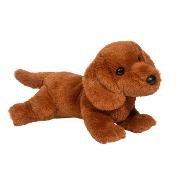 Soft Delanie the 12 Inch Plush Dachshund Dog by Douglas