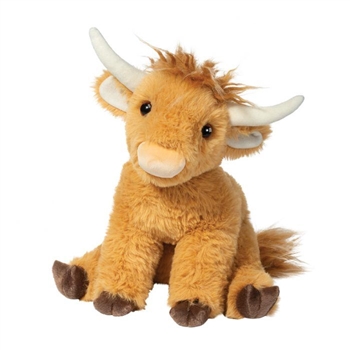 Soft Scottie the 9 Inch Plush Highland Cow by Douglas