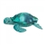 Coast the Eco-Friendly Plush Turtle by Douglas