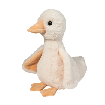 Soft Ginnie the Cream Plush Goose by Douglas