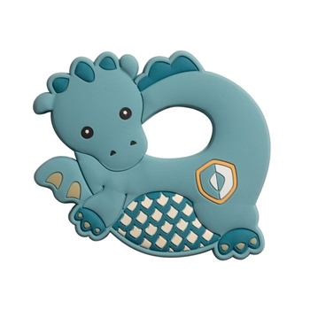 Demitri Dragon Baby Safe Silicone Teether by Douglas