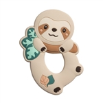 Stanley Sloth Baby Safe Silicone Teether by Douglas