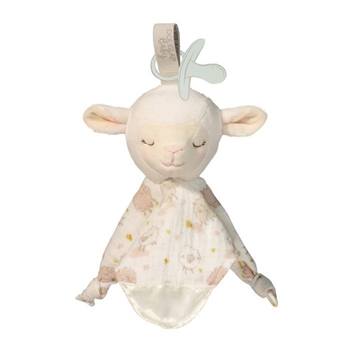 Lennox Lamb Plush Pacifier Holder Lovey by Douglas