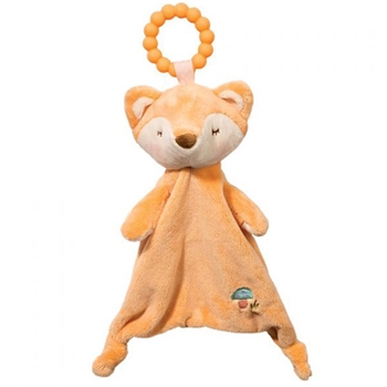 Jordan Fox Baby Safe Plush Lovey with Teether Ring by Douglas