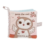 Nova Owl Plush Activity Book for Babies by Douglas