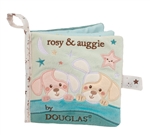 Rosy and Auggie Puppy Plush Activity Book for Babies by Douglas
