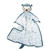 Indy Otter Plush Baby Blanket Lovey by Douglas