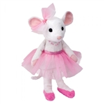 Petunia the Stuffed Ballerina Mouse by Douglas