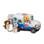 Mobile Pet Vet Playset with Finger Puppets by Douglas