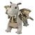 Hydra the Small Stuffed Silver Dragon by Douglas