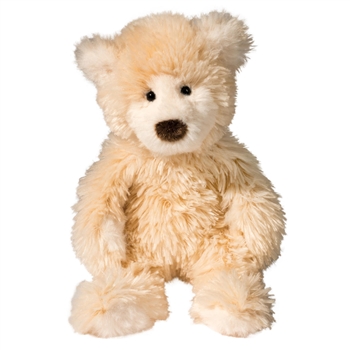 Brulee the Small Fuzzy Cream Teddy Bear by Douglas