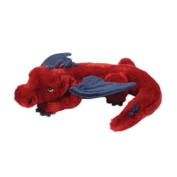 Ronin the Stuffed Red Dragon by Douglas