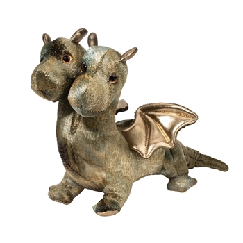 Deuce the Plush Two-Headed Dragon by Douglas