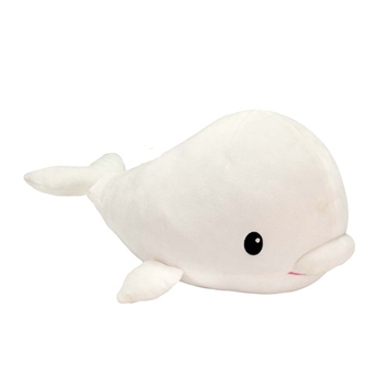 Huggy Huggables Plush Beluga Whale by Fiesta