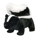 Standing Plush Skunk 11 Inch Stuffed Animal by Fiesta