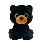 Billy the Jungle Babies Black Bear Stuffed Animal by Fiesta