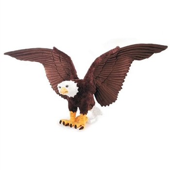 Jumbo Stuffed Eagle with Bendable Wings by Fiesta