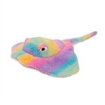 Large Rainbow Sherbet Stuffed Stingray by Fiesta