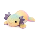 Rainbow Sherbet Stuffed Axolotl by Fiesta