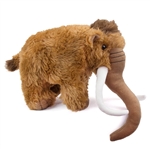 Stuffed Woolly Mammoth 11 Inch Prehistoric Plush Animal By Fiesta