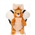 Plush Kangaroo Backpack by Fiesta