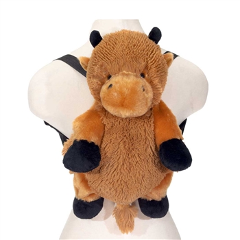 Plush Bison Backpack by Fiesta
