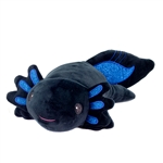 Snugglies Black Axolotl Stuffed Animal by Fiesta