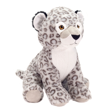 Earth Pals 15 Inch Plush Snow Leopard by Fiesta