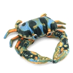 Plush Blue Crab 6 Inch Stuffed Crustacean By Fiesta