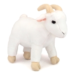 Standing White Stuffed Billy Goat by Fiesta