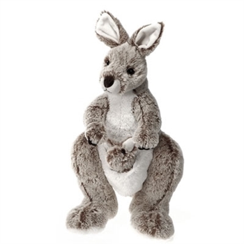 Stuffed Kangaroo 14 Inch Plush Australian Animal by Fiesta