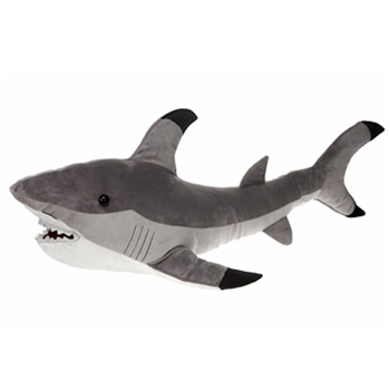 Stuffed Shark 23 Inch Plush Animal by Fiesta