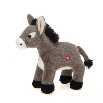 Dominic the Stuffed Donkey with Sound by Fiesta