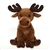 Large Sitting Moose Stuffed Animal by Fiesta