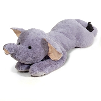 Jumbo Lying Stuffed Elephant Plush Animal by Fiesta